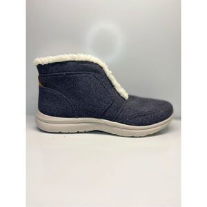 NEW Women's Ryka EVEREST GORE BOOTIE WOMEN'S Size 9.5 Blue Ink